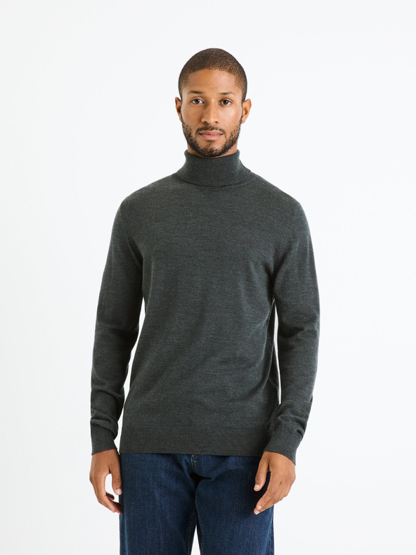 Celio Menos Pulover Gri