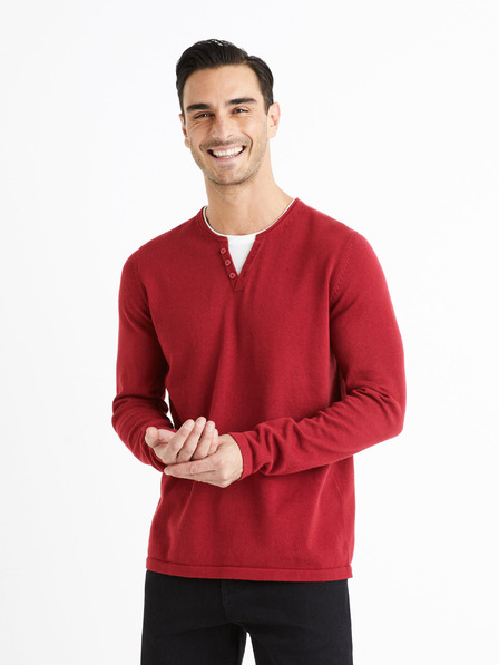Celio Pulover roșu pentru bărbați Celio Felano