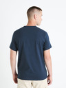 Celio Tricou imprimat albastru închis pentru bărbați Celio Fedecamp