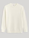 Celio Pulover basic crem pentru bărbați Celio Beclo