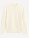 Celio Pulover de bază pentru bărbați Cream Celio Felinode