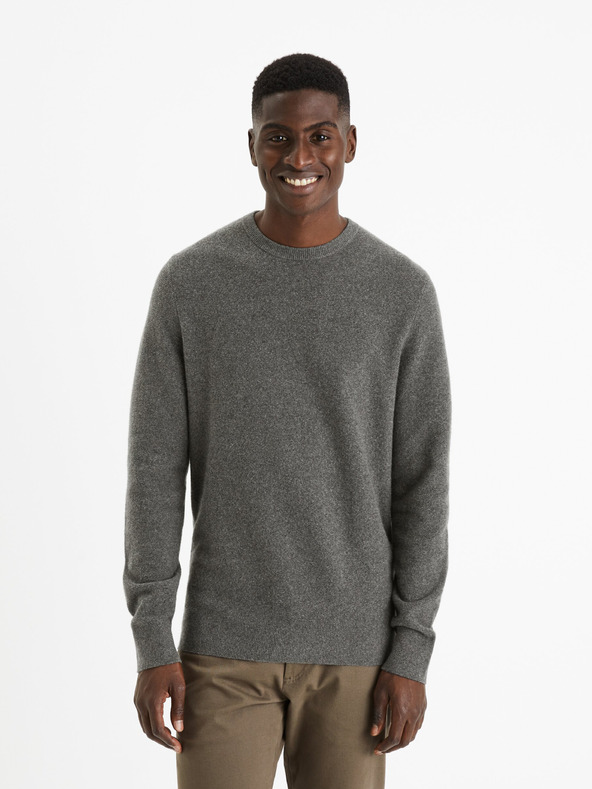 Celio Felinode Pulover Gri