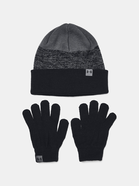 Under Armour Bs Beanie & Glove Combo Mănuși pentru copii Negru