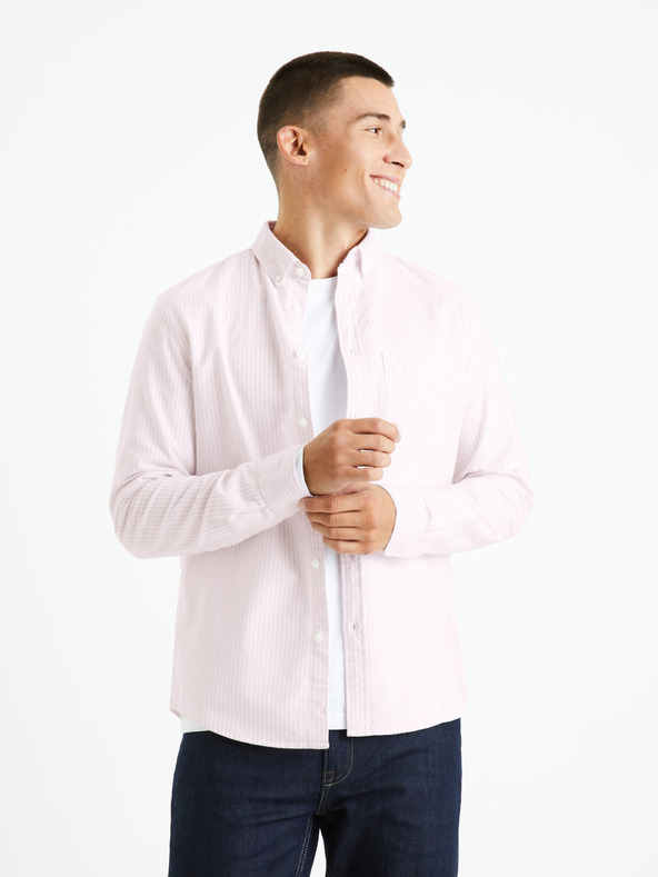 Celio Caoxfordy Cămașă Roz