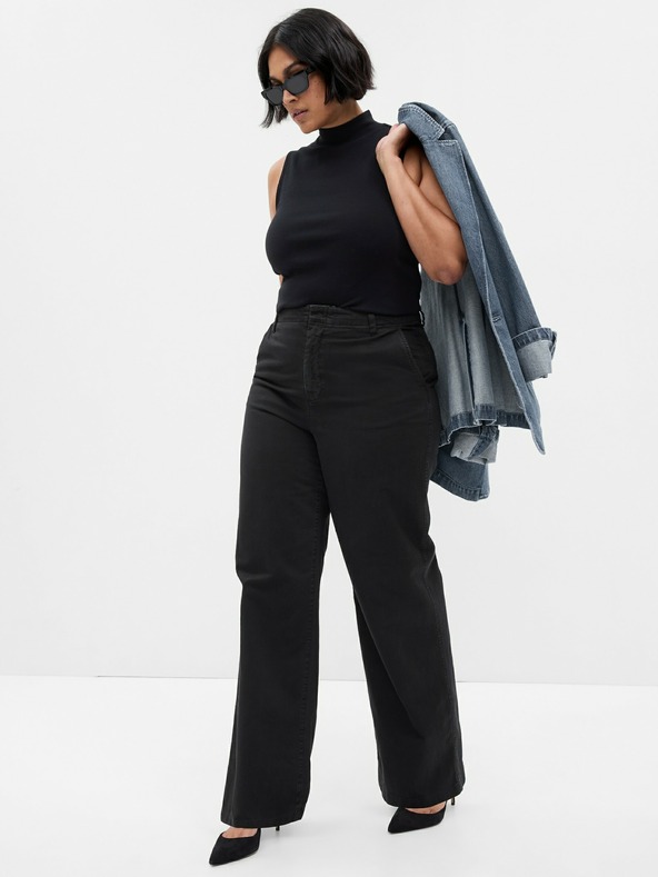 GAP Pantaloni Loose Khaki GAP