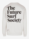 O'Neill Hanorac alb pentru bărbați O'Neill Future Surf Society imprimat pe spate