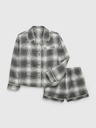 GAP Pijamale copii cu carouri GAP