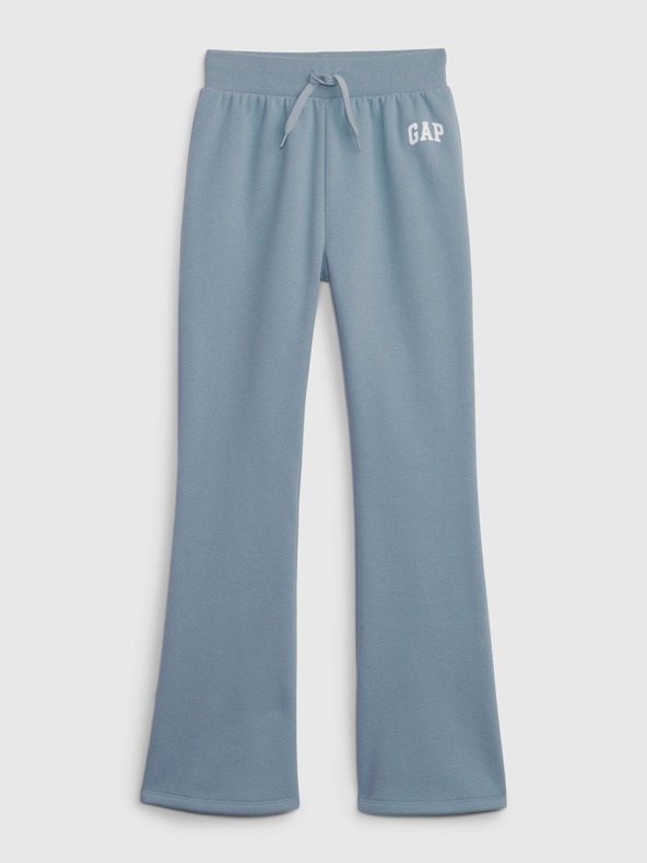 GAP Pantaloni de trening fleece logo army pentru copii GAP