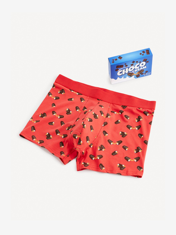 Celio Choco Boxeri Roșu