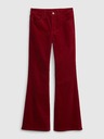 GAP Blugi de catifea pentru copii flare GAP