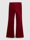 GAP Blugi de catifea pentru copii flare GAP