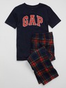 GAP Pijama cu logo pentru copii GAP