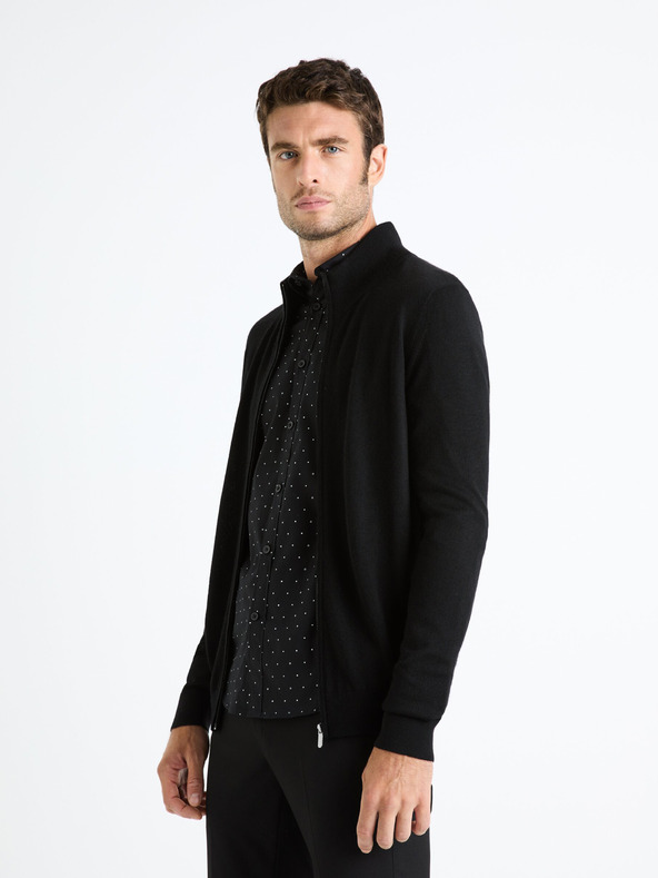 Celio Fecardinos Pulover Negru