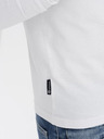 Ombre Clothing Tricou alb bărbați Ombre Clothing