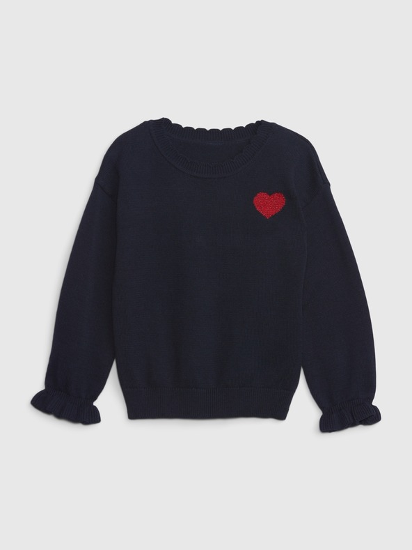 GAP Pulover cu volane pentru copii