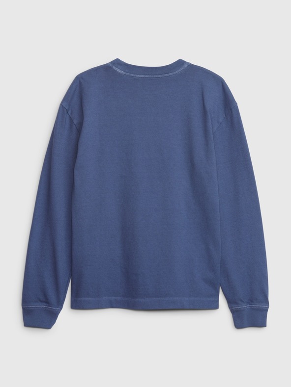 GAP Tricou din bumbac cu greutate mare pentru copii GAP