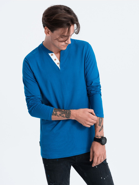 Ombre Clothing Henley Tricou