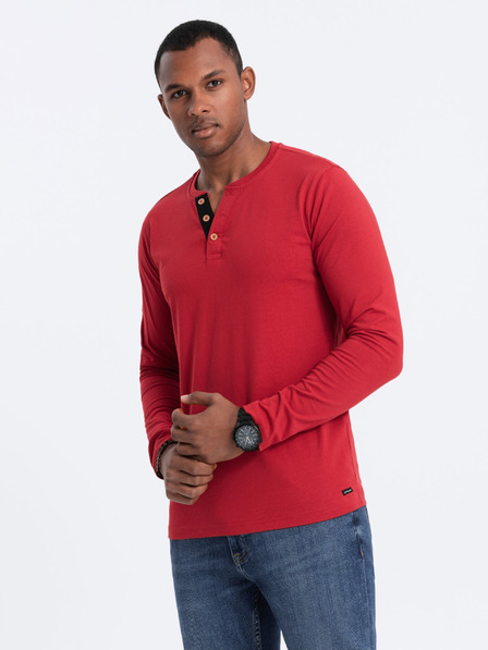 Ombre Clothing Henley Tricou