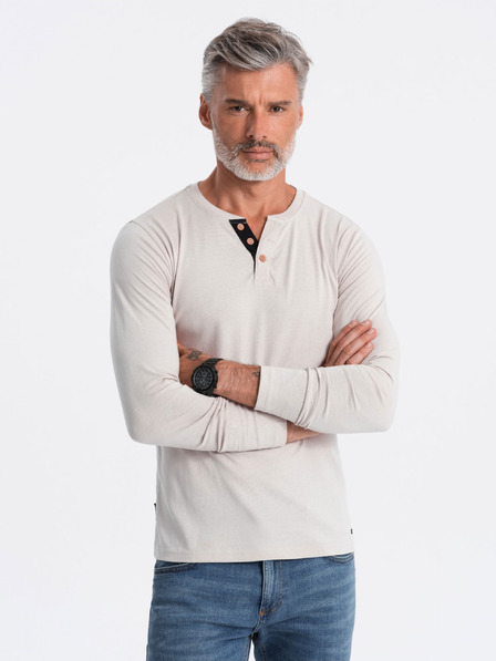 Ombre Clothing Henley Tricou