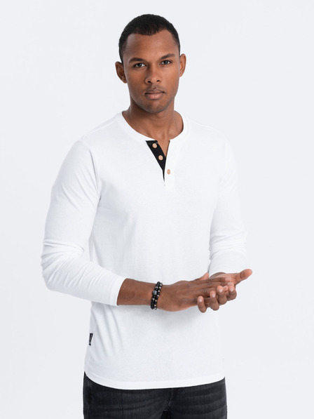 Ombre Clothing Henley Tricou