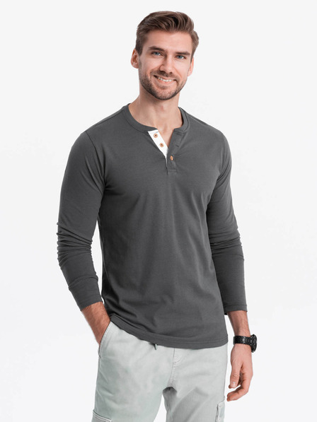 Ombre Clothing Henley Tricou