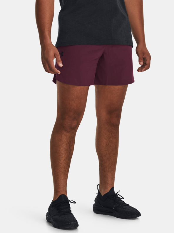Under Armour UA Peak Woven Pantaloni scurți Roșu