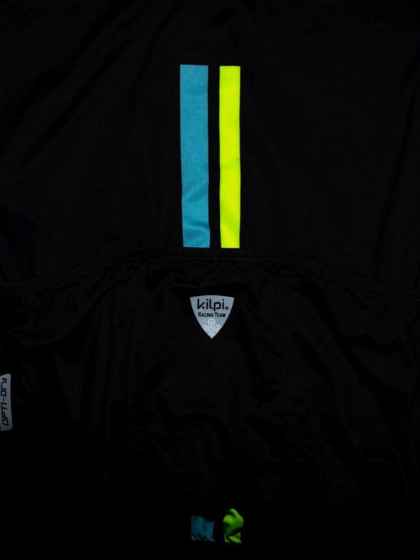 Kilpi Tricou de ciclism negru și albastru pentru bărbați Kilpi CORRIDOR-M