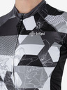 Kilpi Tricou de ciclism Kilpi Adamello-W alb-negru pentru femei