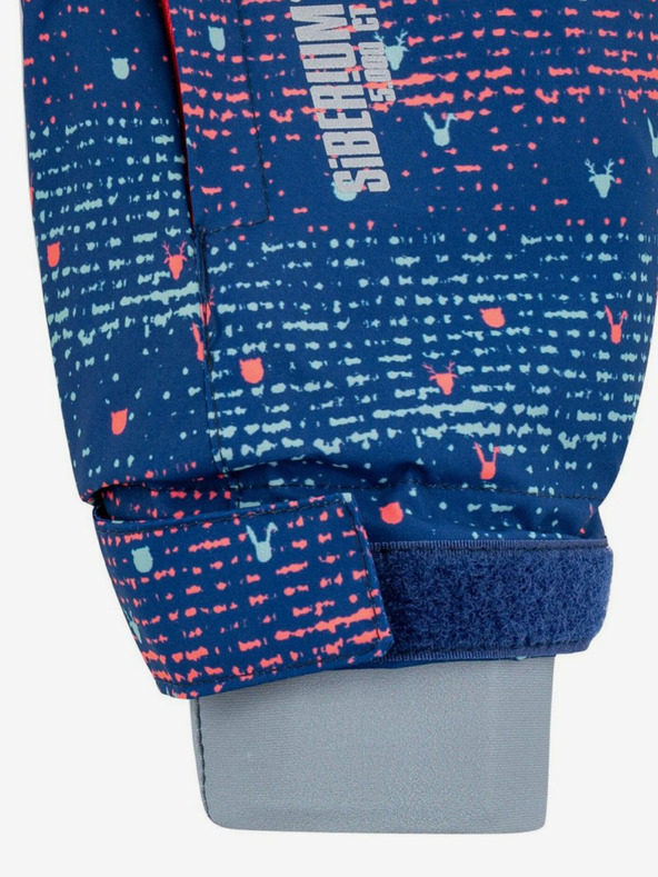 Kilpi Jachetă de schi pentru fete cu model albastru închis Kilpi Jenova