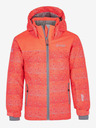Kilpi Jachetă de schi cu model portocaliu și roz pentru fete Kilpi Jenova