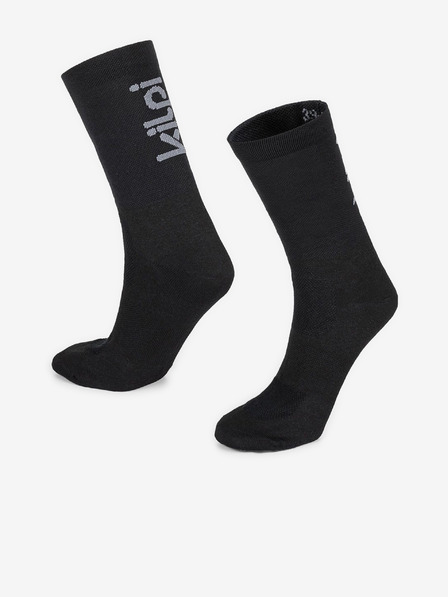 Kilpi Șosete unisex negre Kilpi Cycler