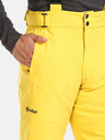 Kilpi Pantaloni de schi galbeni pentru bărbați Kilpi Mimas