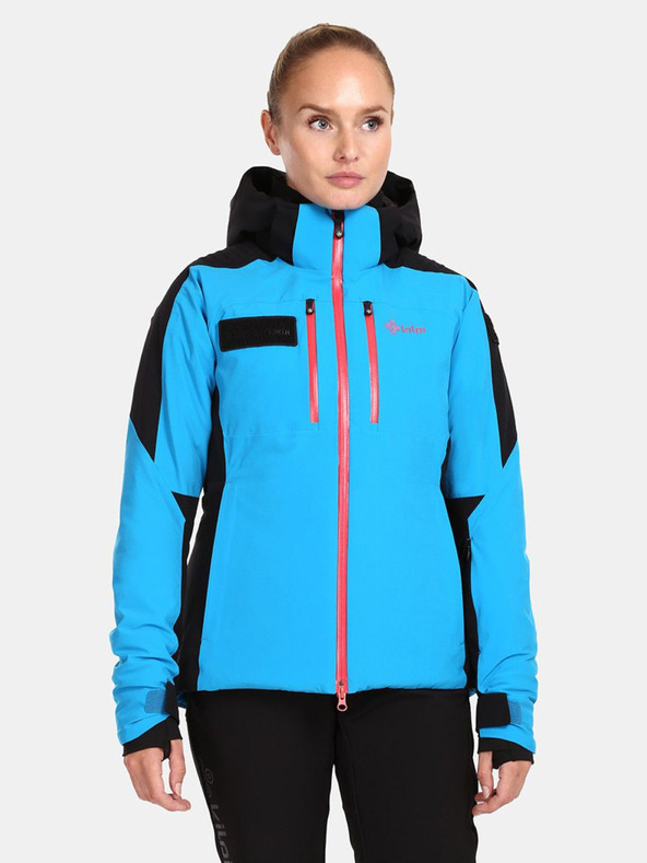 Kilpi Jachetă de schi neagră și albastră pentru femei Kilpi DEXEN-W