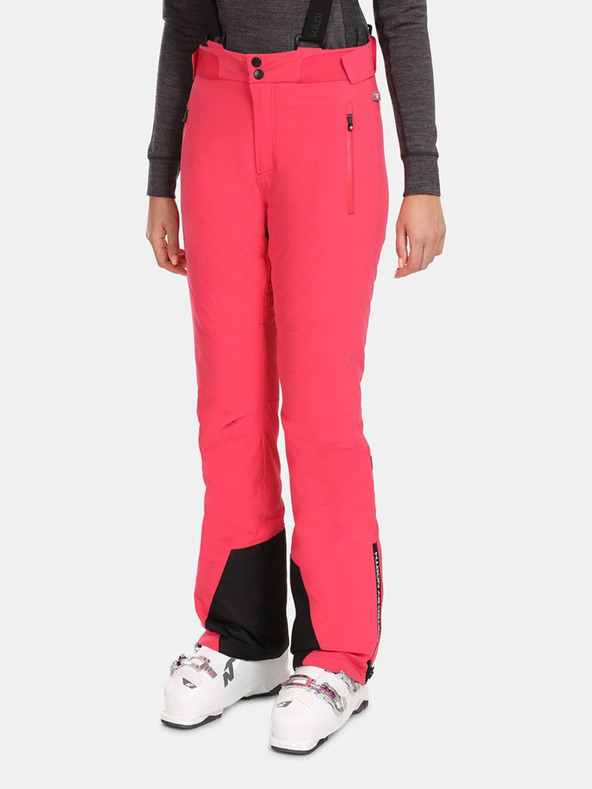Kilpi Pantaloni de schi roz pentru femei Kilpi RAVEL-W