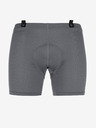 Kilpi Pantaloni scurți de ciclism Kilpi Trackee gri și negri pentru bărbați