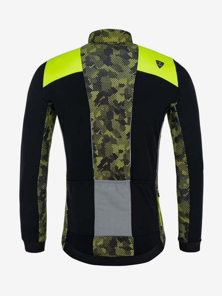Kilpi Tricou de ciclism Kilpi Moveto galben și negru pentru bărbați