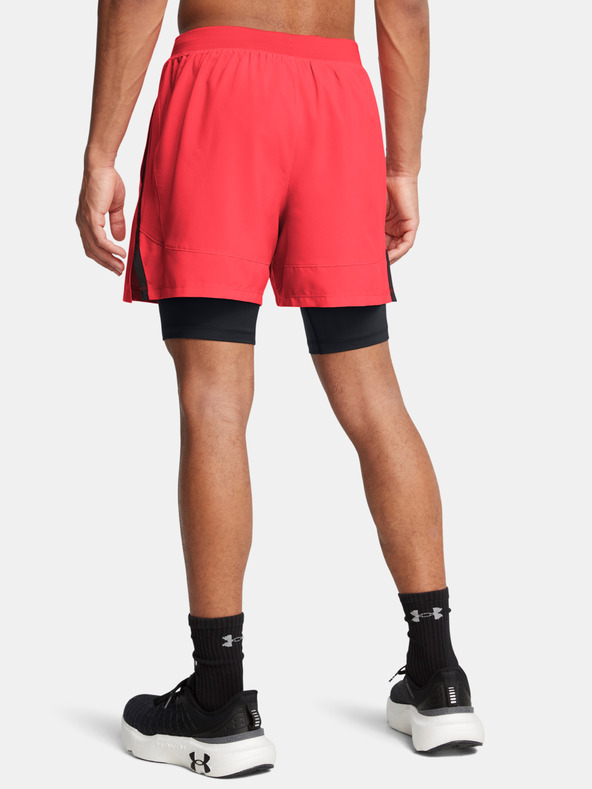 Under Armour Pantaloni scurți pentru bărbați Under Armour UA LAUNCH 5'' 2-IN-1 SHORTS
