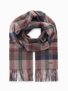 Ombre Clothing Eșarfă Scottish Plaid Fringed pentru bărbați Îmbrăcăminte Ombre