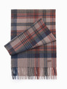Ombre Clothing Eșarfă Scottish Plaid Fringed pentru bărbați Îmbrăcăminte Ombre