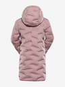 ALPINE PRO Palton Hi-Therm roz pentru fete cu impermeabilizare Alpine Pro Awedo