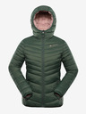 ALPINE PRO Jachetă reversibilă verde pentru femei Hi-Therm Alpine Pro Eroma