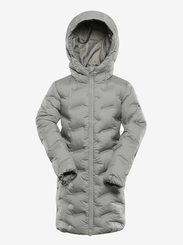 ALPINE PRO Gri Fete Hi-Therm Coat cu impermeabilizare Alpine Pro Awedo