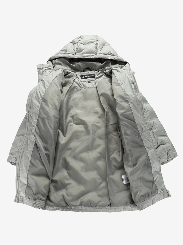 ALPINE PRO Gri Fete Hi-Therm Coat cu impermeabilizare Alpine Pro Awedo