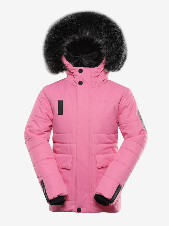 ALPINE PRO Geaca roz fetita cu membrana PTX Alpine Pro Werdo