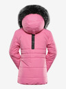 ALPINE PRO Geaca roz fetita cu membrana PTX Alpine Pro Werdo