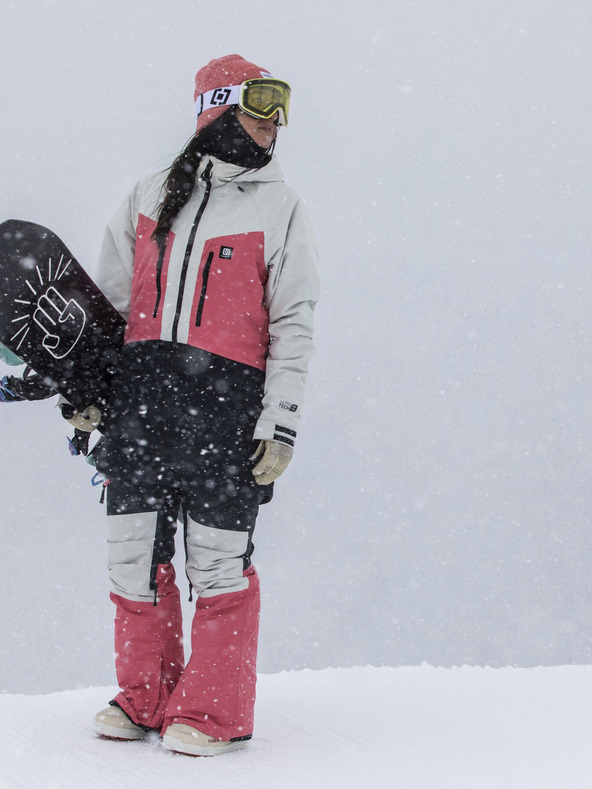 Horsefeathers Pantaloni Stella - phantom/tea rose mărimea M HORSEFEATHERS