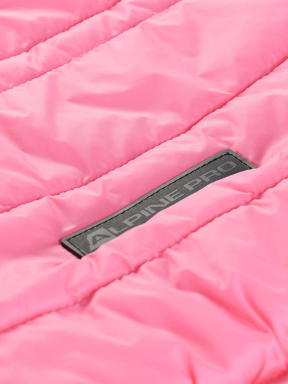 ALPINE PRO Geacă reversibilă hi-therm pentru copii ALPINE PRO DOUWO roz