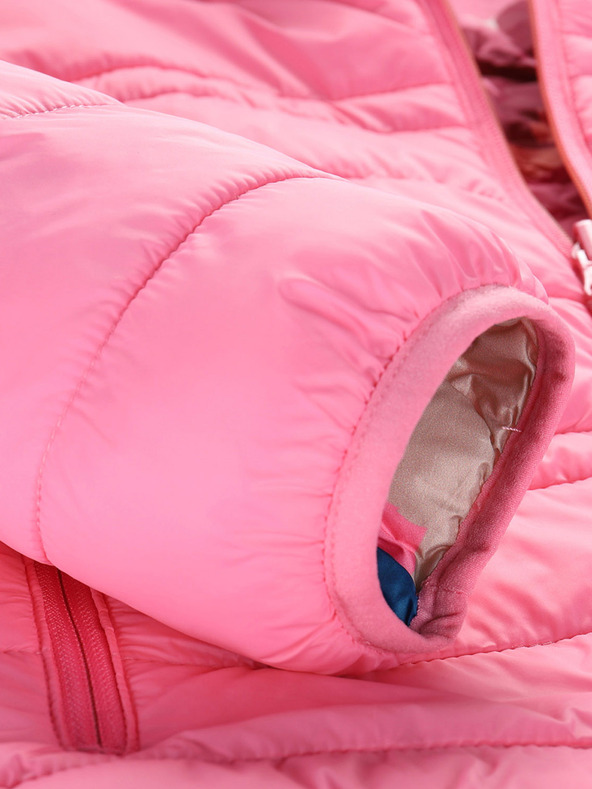 ALPINE PRO Geacă reversibilă hi-therm pentru copii ALPINE PRO DOUWO roz