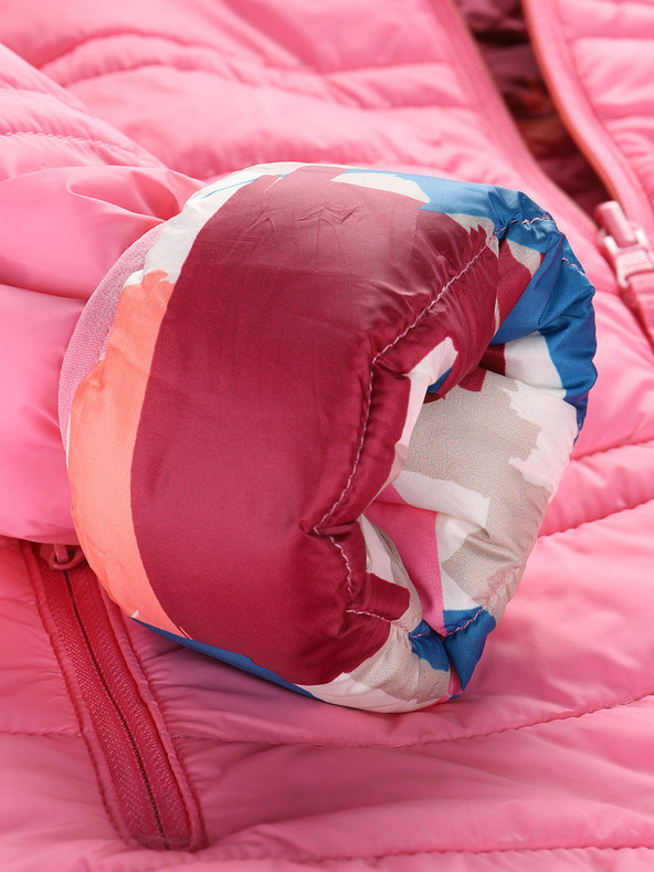 ALPINE PRO Geacă reversibilă hi-therm pentru copii ALPINE PRO DOUWO roz