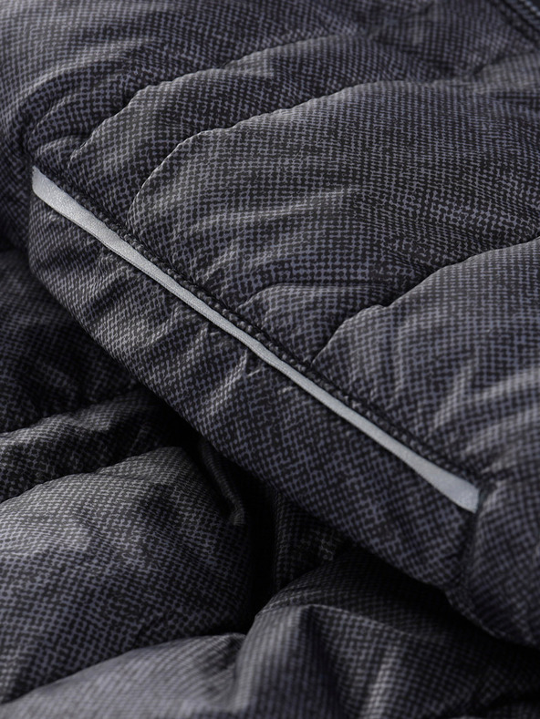 ALPINE PRO Jachetă reversibilă pentru copii hi-therm ALPINE PRO DOUWO negru